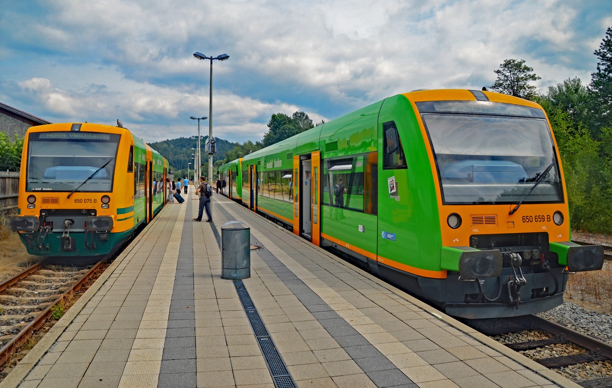 Bahnlinie Bayerischer Wald Gotteszell - Viechtach