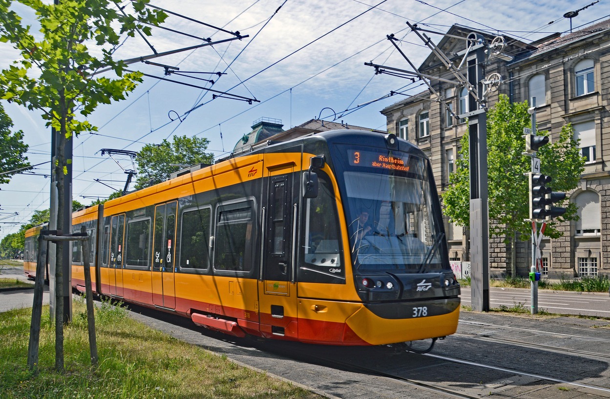 Stadtbahn Karlsruhe Innenstadttunnel und Tunnelrampen