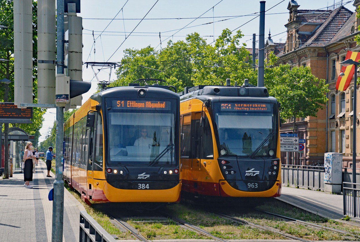 Stadtbahn Karlsruhe Innenstadttunnel und Tunnelrampen