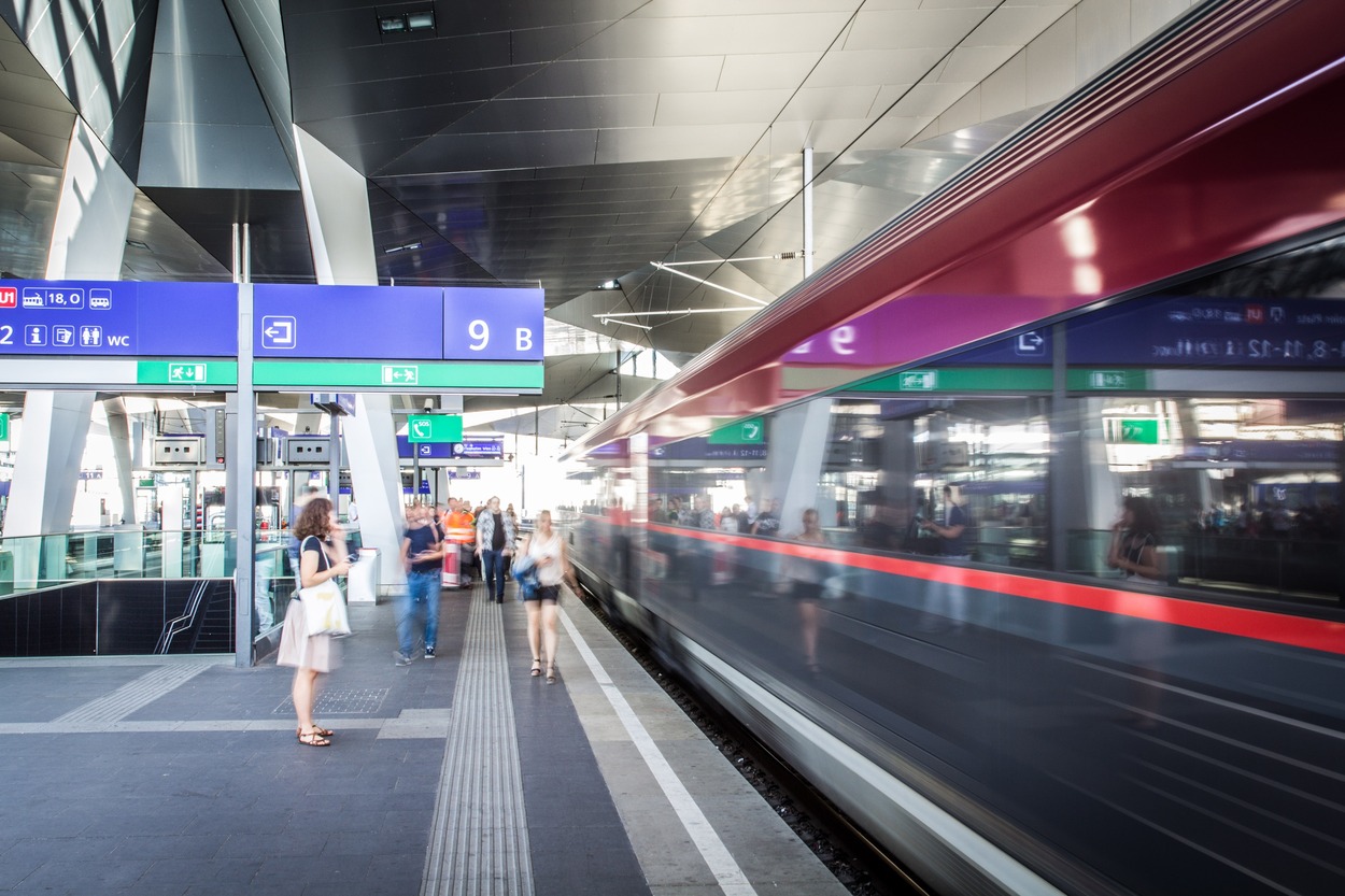 ÖBB Pressefoto - Thema: Wien Hauptbahnhof