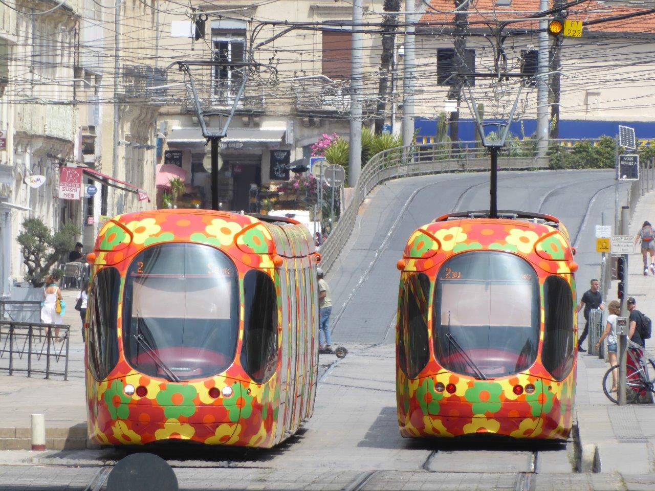 Tram der 4 Elemente - Montpellier