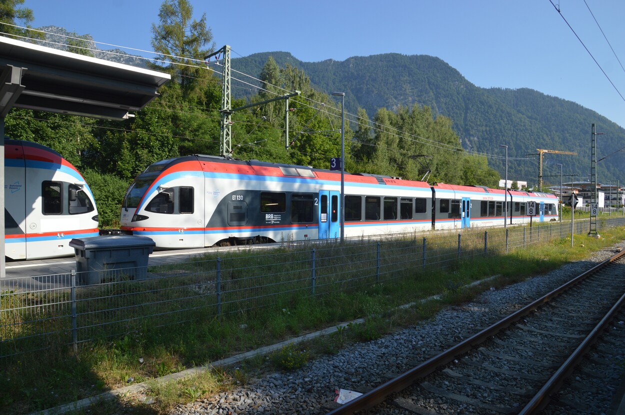Fahrzeugsegnung der Bayerischen RegioBahn im Bahnhof Bad Reichenhall