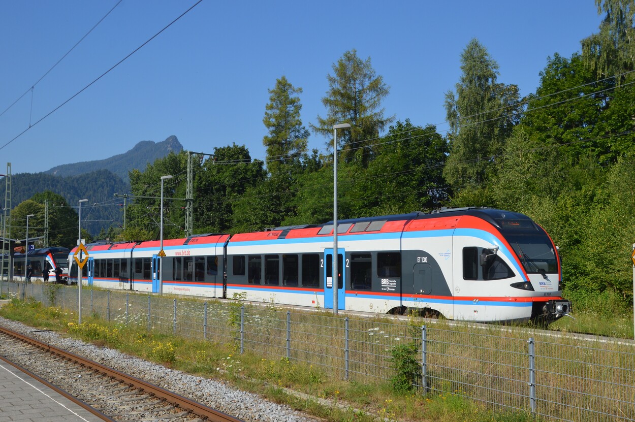 Fahrzeugsegnung der Bayerischen RegioBahn im Bahnhof Bad Reichenhall