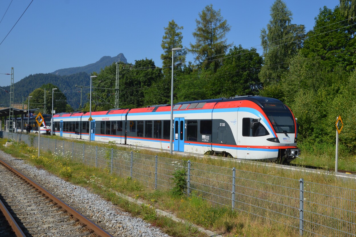 Fahrzeugsegnung der Bayerischen RegioBahn im Bahnhof Bad Reichenhall