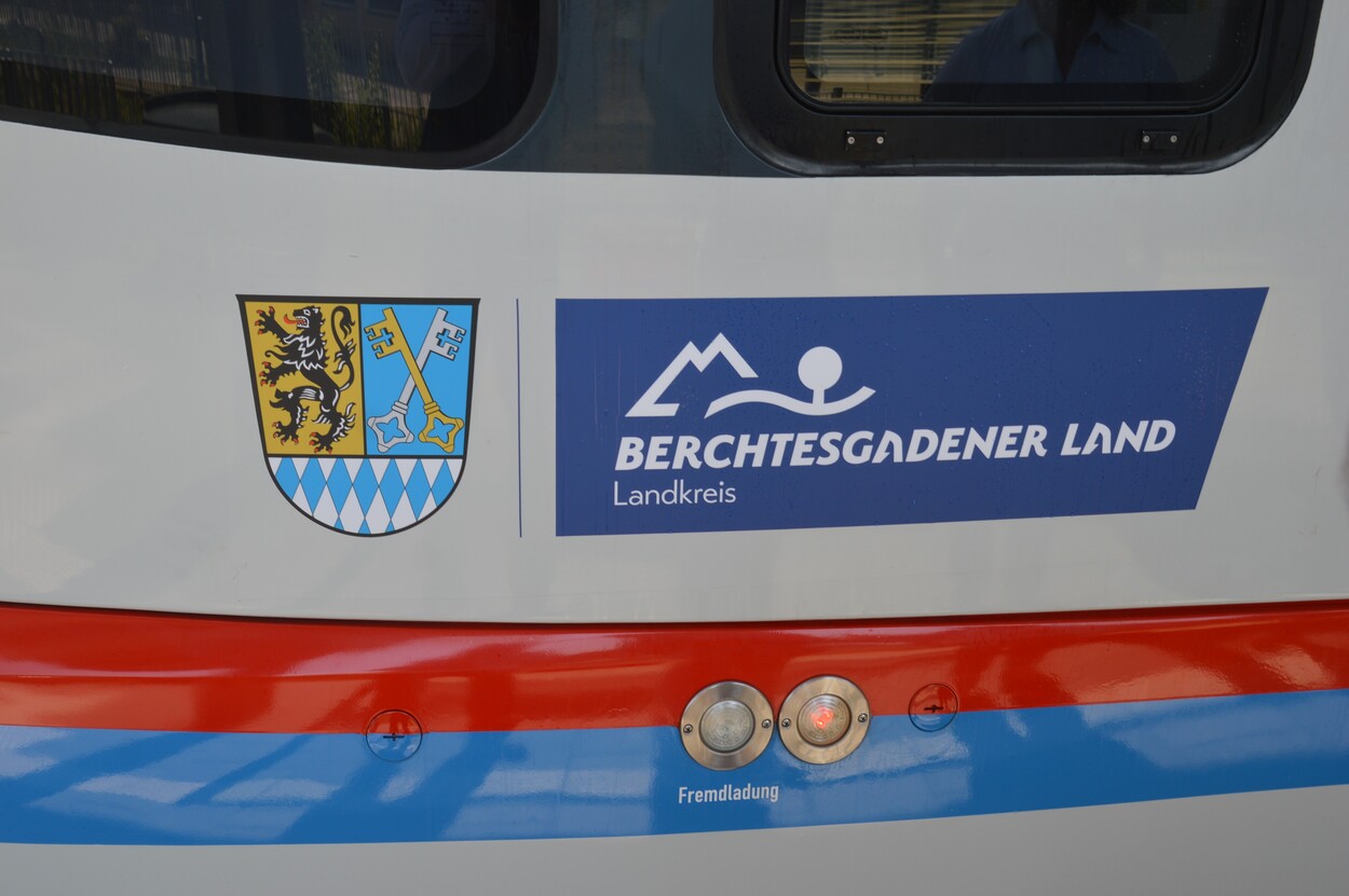 Fahrzeugsegnung der Bayerischen RegioBahn im Bahnhof Bad Reichenhall