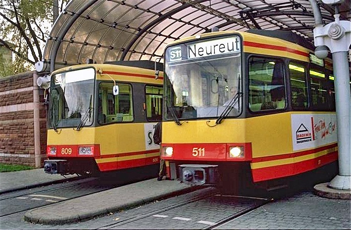 Stadtbahn Karlsruhe historisch Ära Dir. Dieter Ludwig