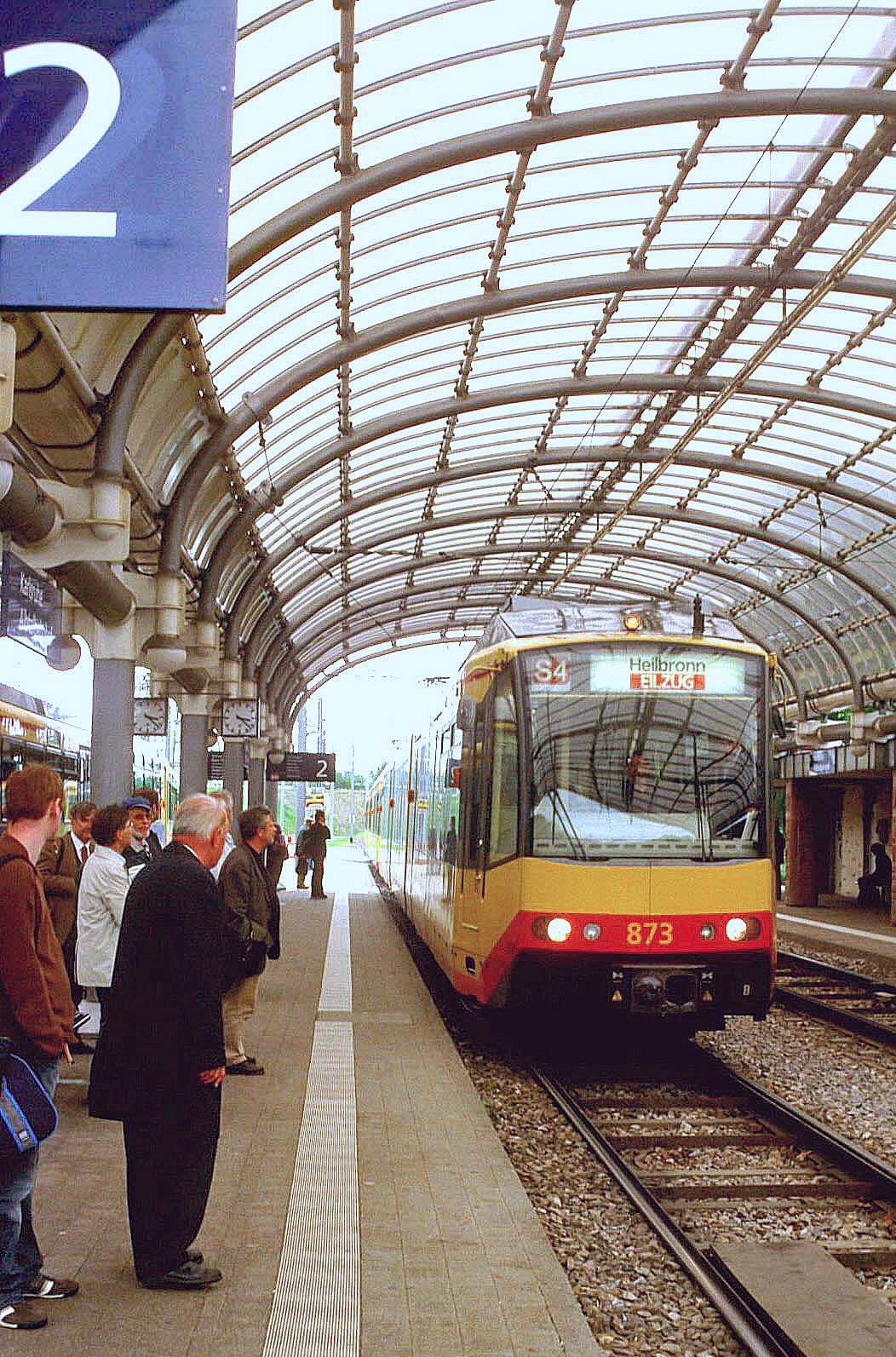 Stadtbahn Karlsruhe historisch Ära Dir. Dieter Ludwig