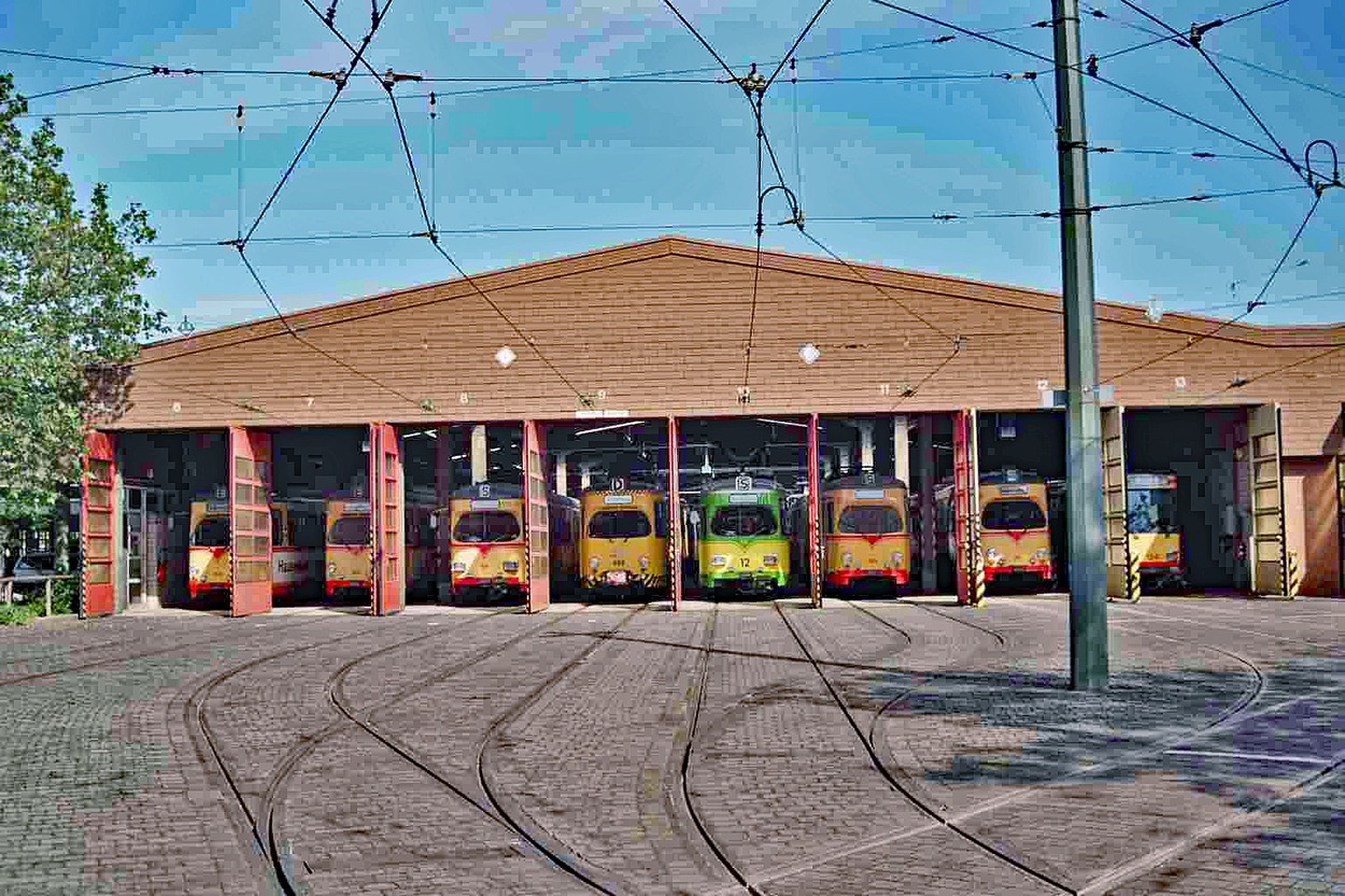 Stadtbahn Karlsruhe historisch Ära Dir. Dieter Ludwig