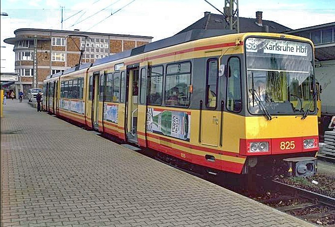 Stadtbahn Karlsruhe historisch Ära Dir. Dieter Ludwig