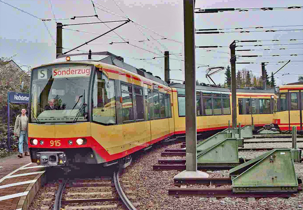 Stadtbahn Karlsruhe historisch Ära Dir. Dieter Ludwig