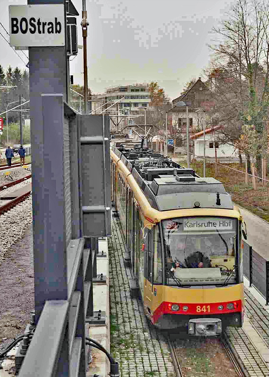 Stadtbahn Karlsruhe historisch Ära Dir. Dieter Ludwig