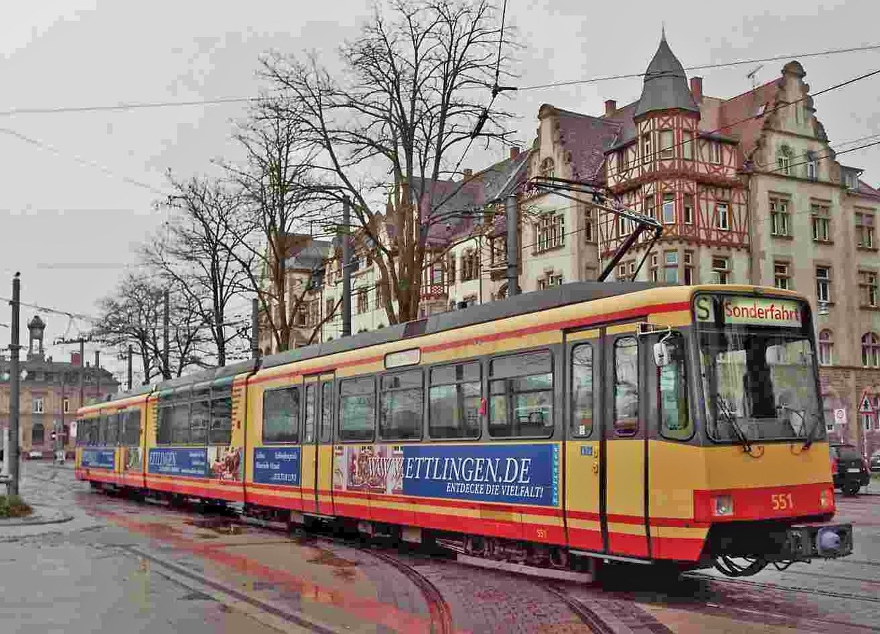 Stadtbahn Karlsruhe historisch Ära Dir. Dieter Ludwig