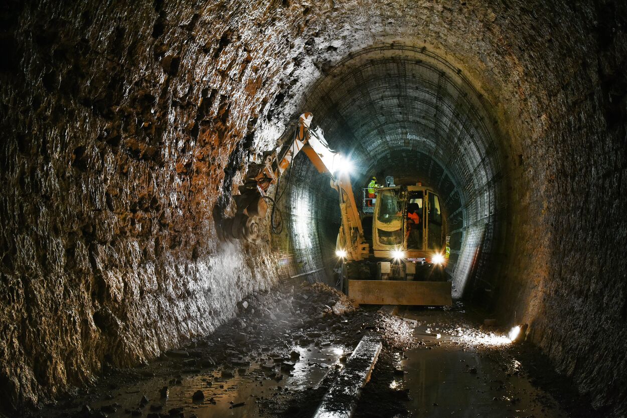 Tunnelsanierung Innenschale