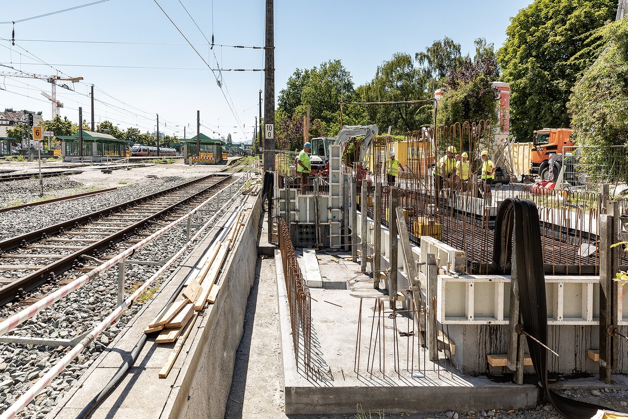 ÖBB: Hauptbauarbeiten an Hypounterführung in Bregenz starten