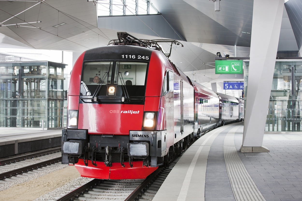 ÖBB Pressefoto - Thema: Railjet