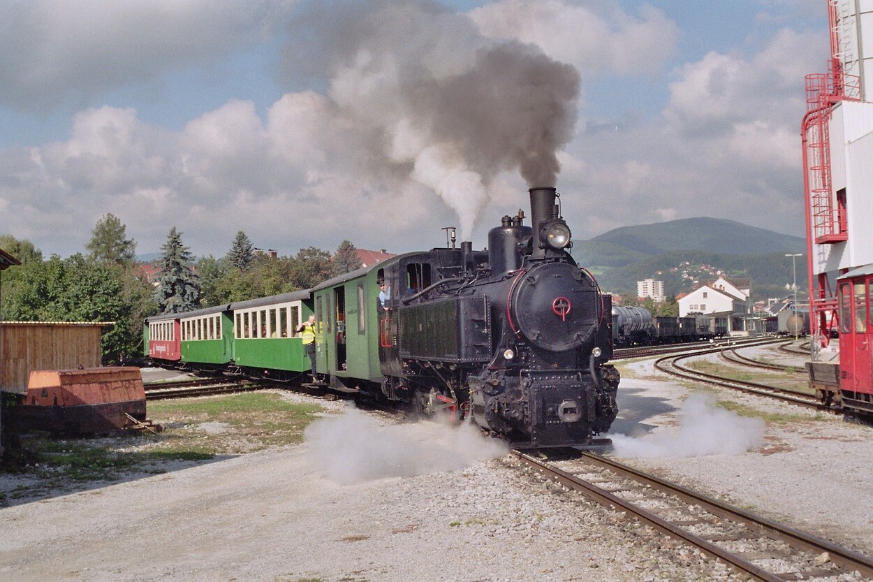 Sonderfahrt auf der Feistritztalbahn