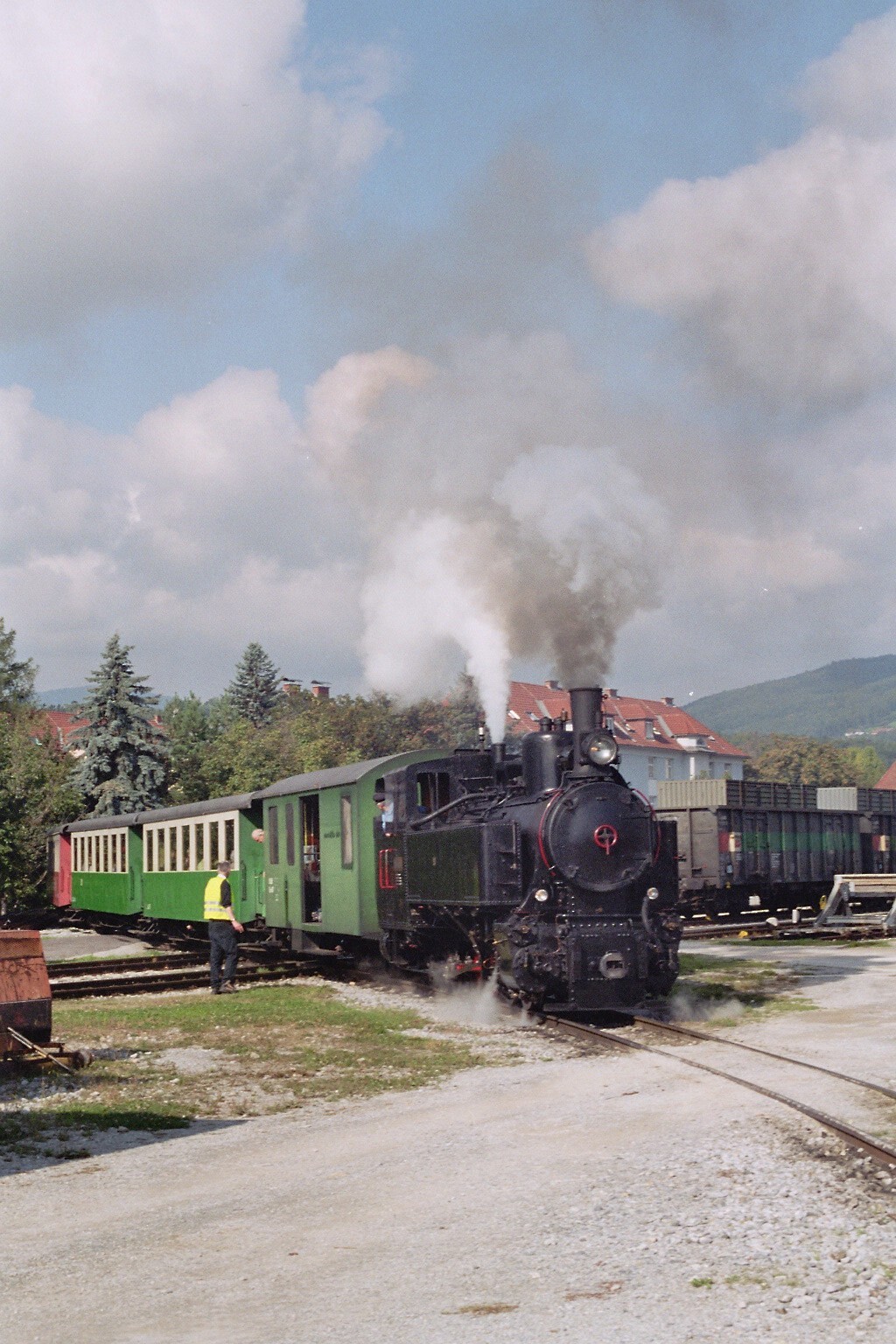 Sonderfahrt auf der Feistritztalbahn