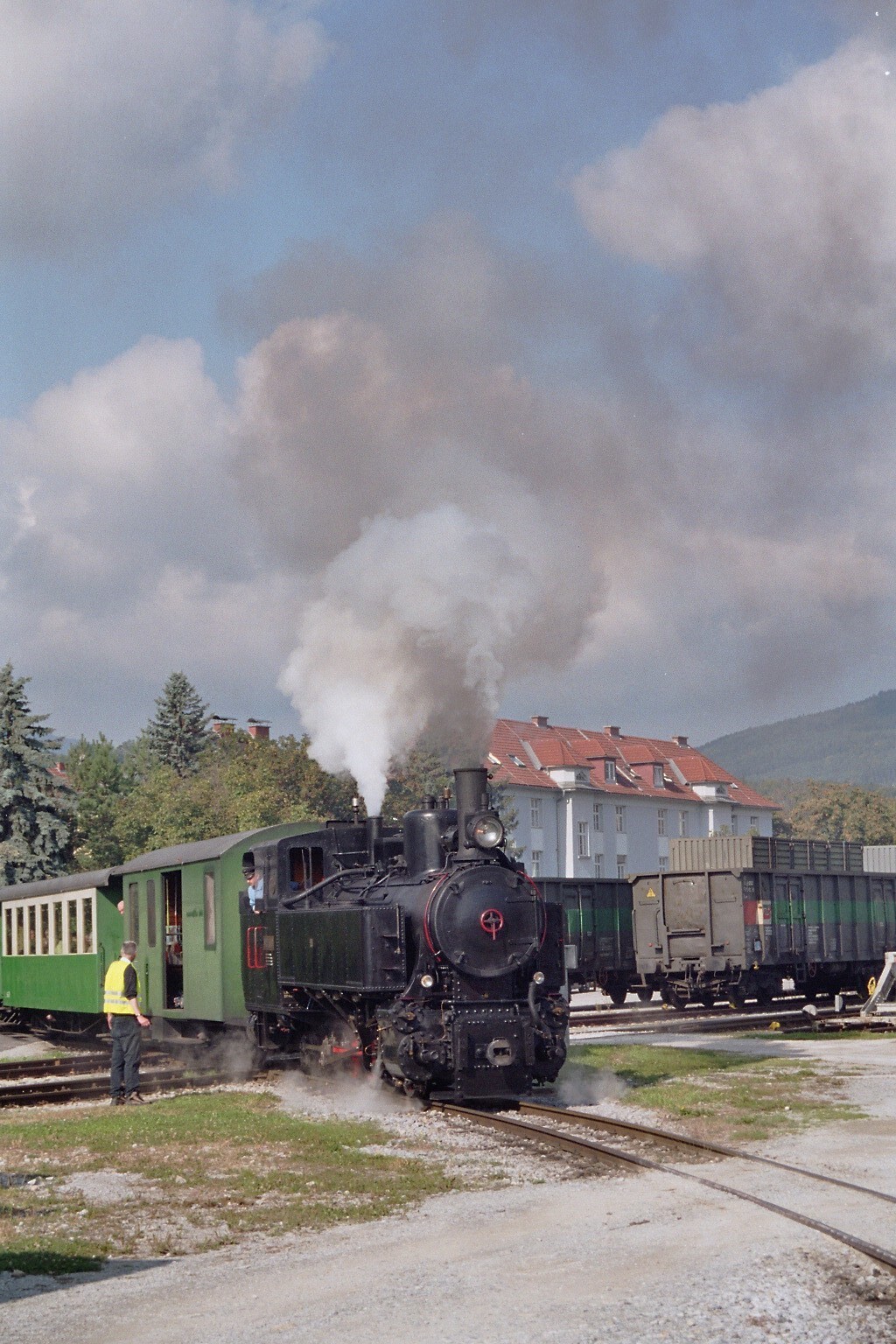 Sonderfahrt auf der Feistritztalbahn