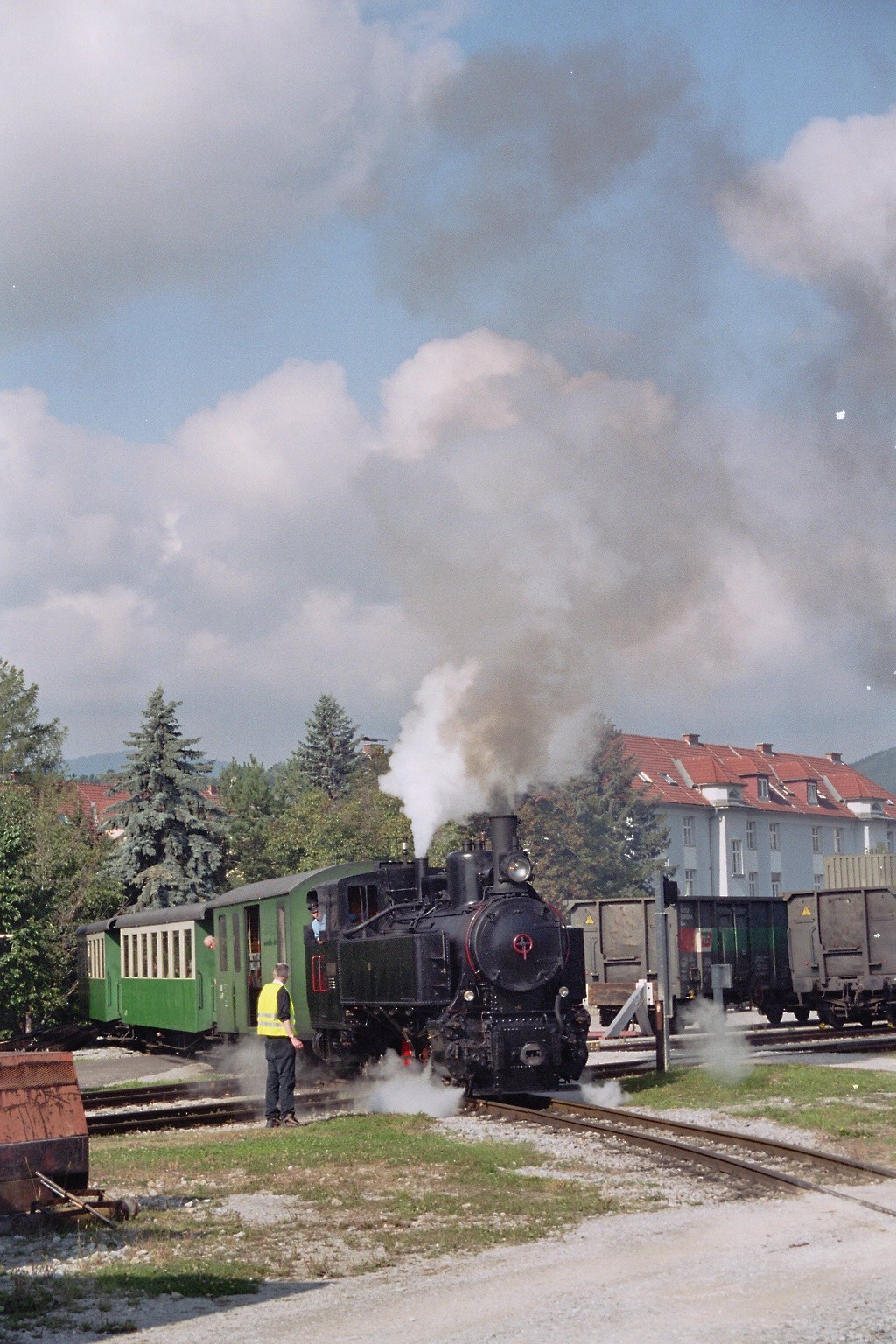 Sonderfahrt auf der Feistritztalbahn