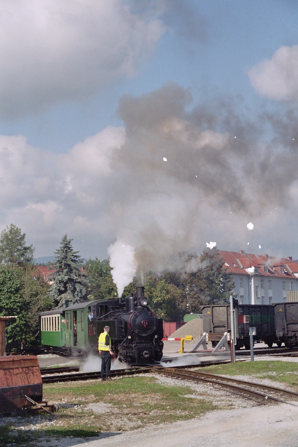 Sonderfahrt auf der Feistritztalbahn