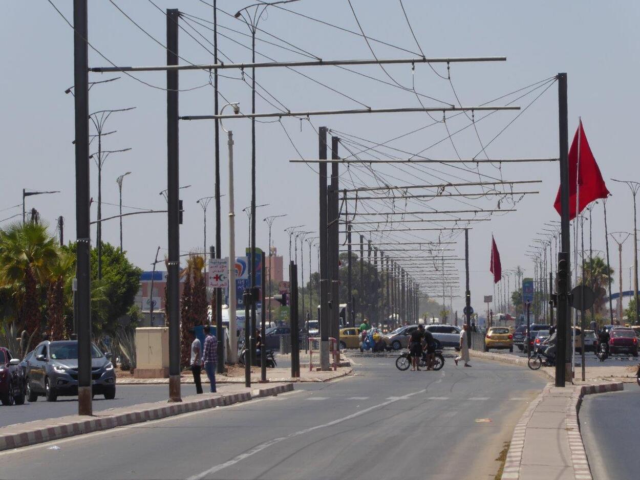 Marokko: Marrakech trolleybus disaster