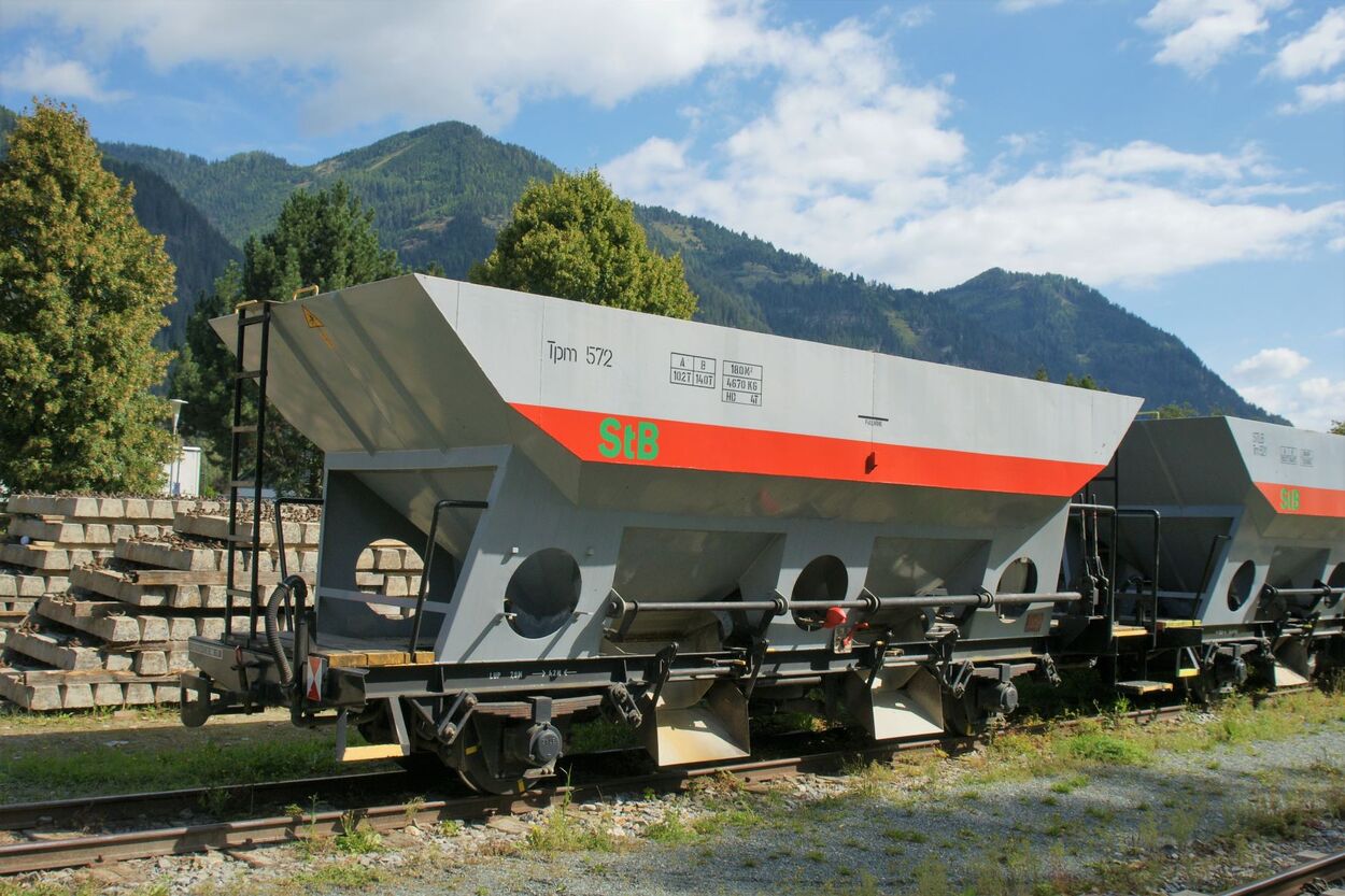 Streckensperre auf der Murtalbahn zwischen Unzmarkt und Murau