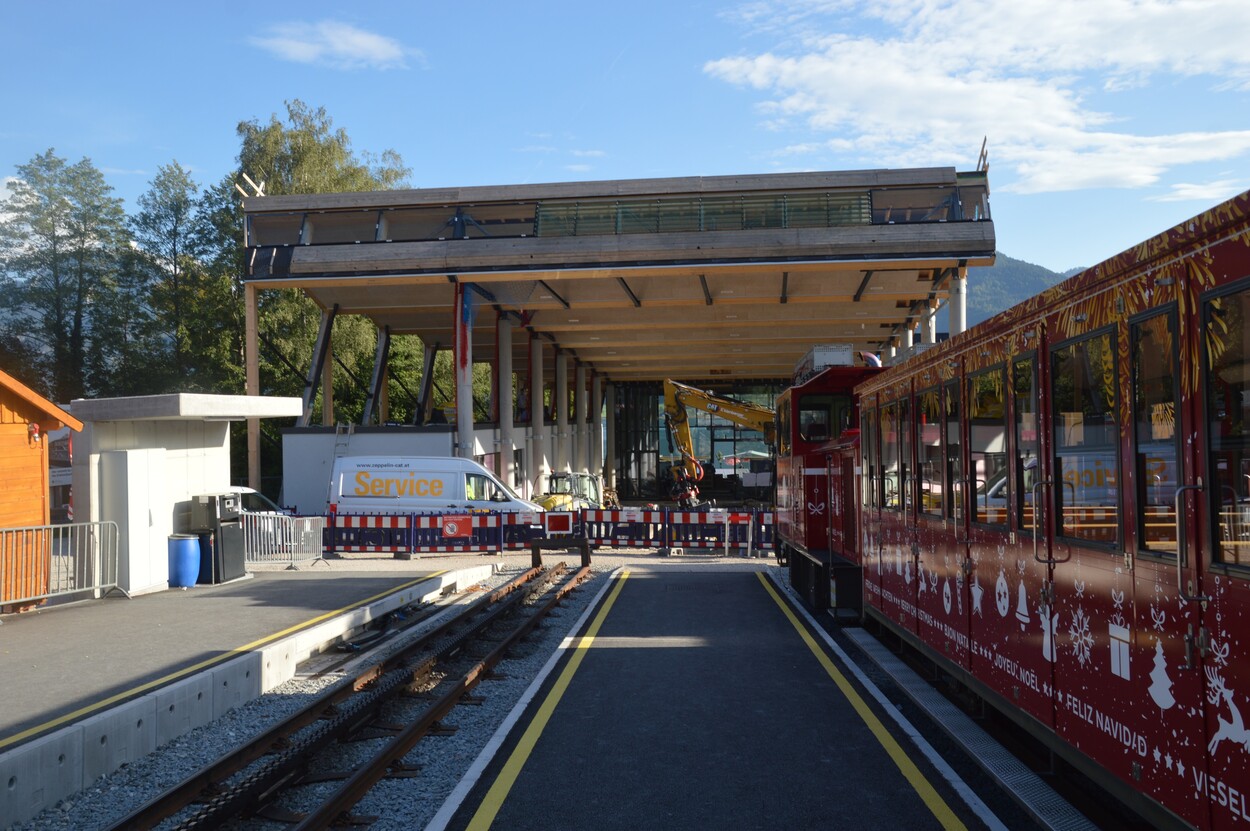 Neue Talstation für die Schafbergbahn
