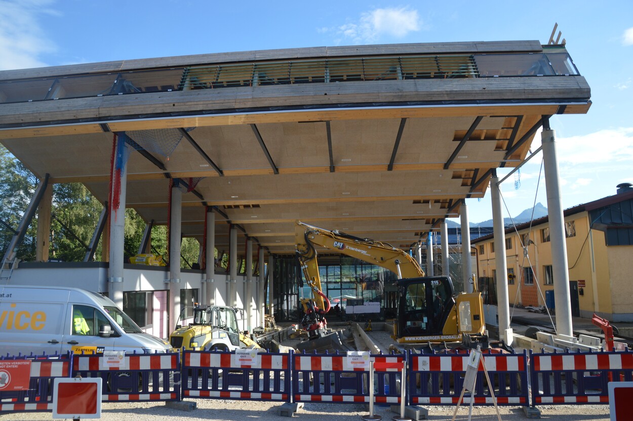 Neue Talstation für die Schafbergbahn