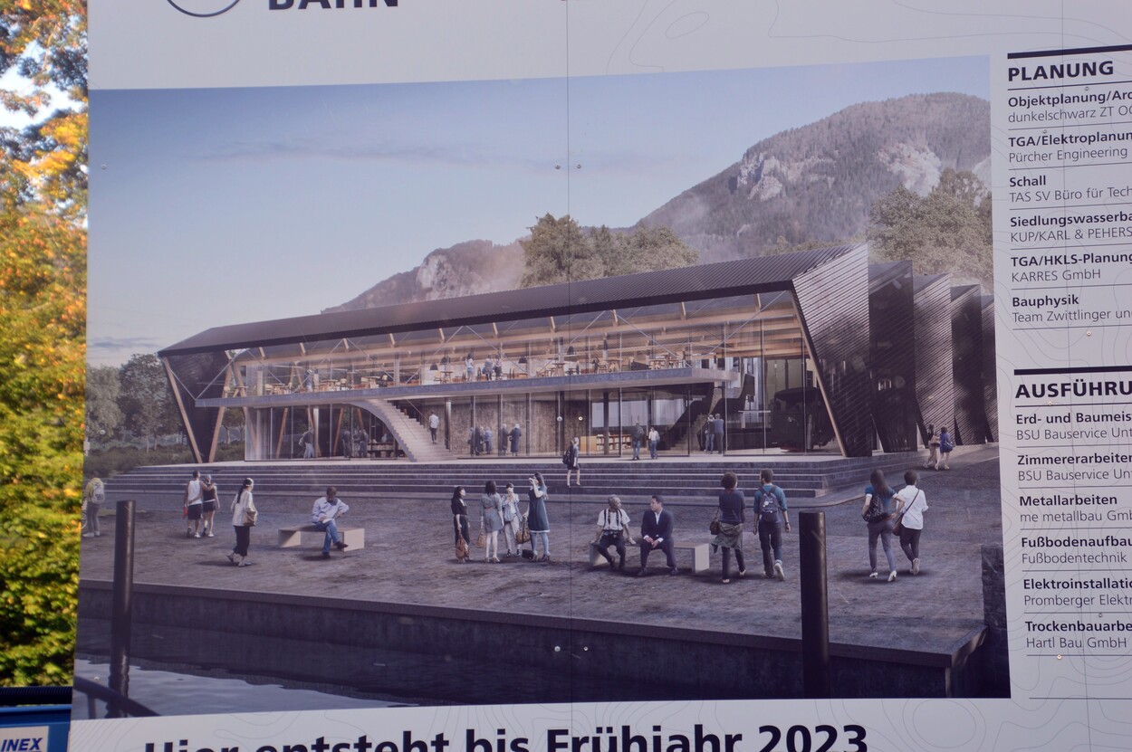 Neue Talstation für die Schafbergbahn