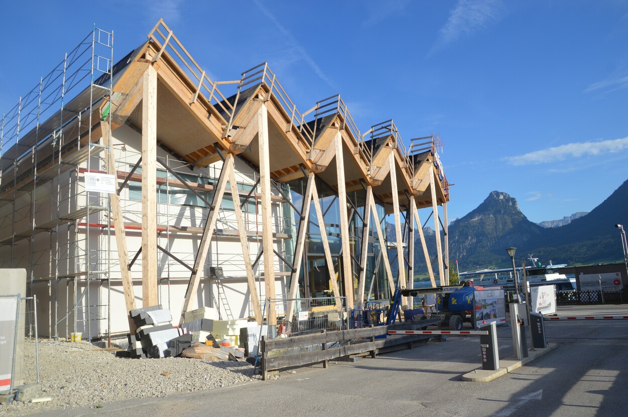 Neue Talstation für die Schafbergbahn