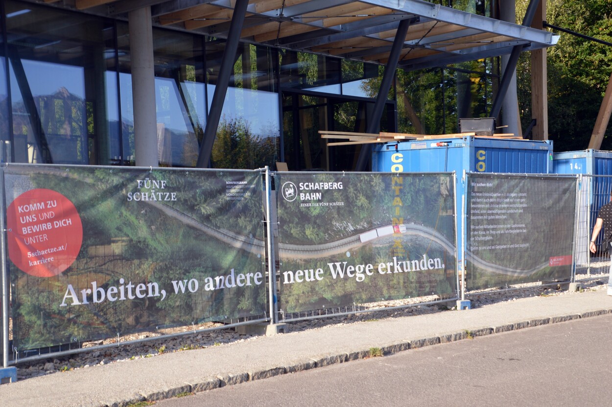 Neue Talstation für die Schafbergbahn