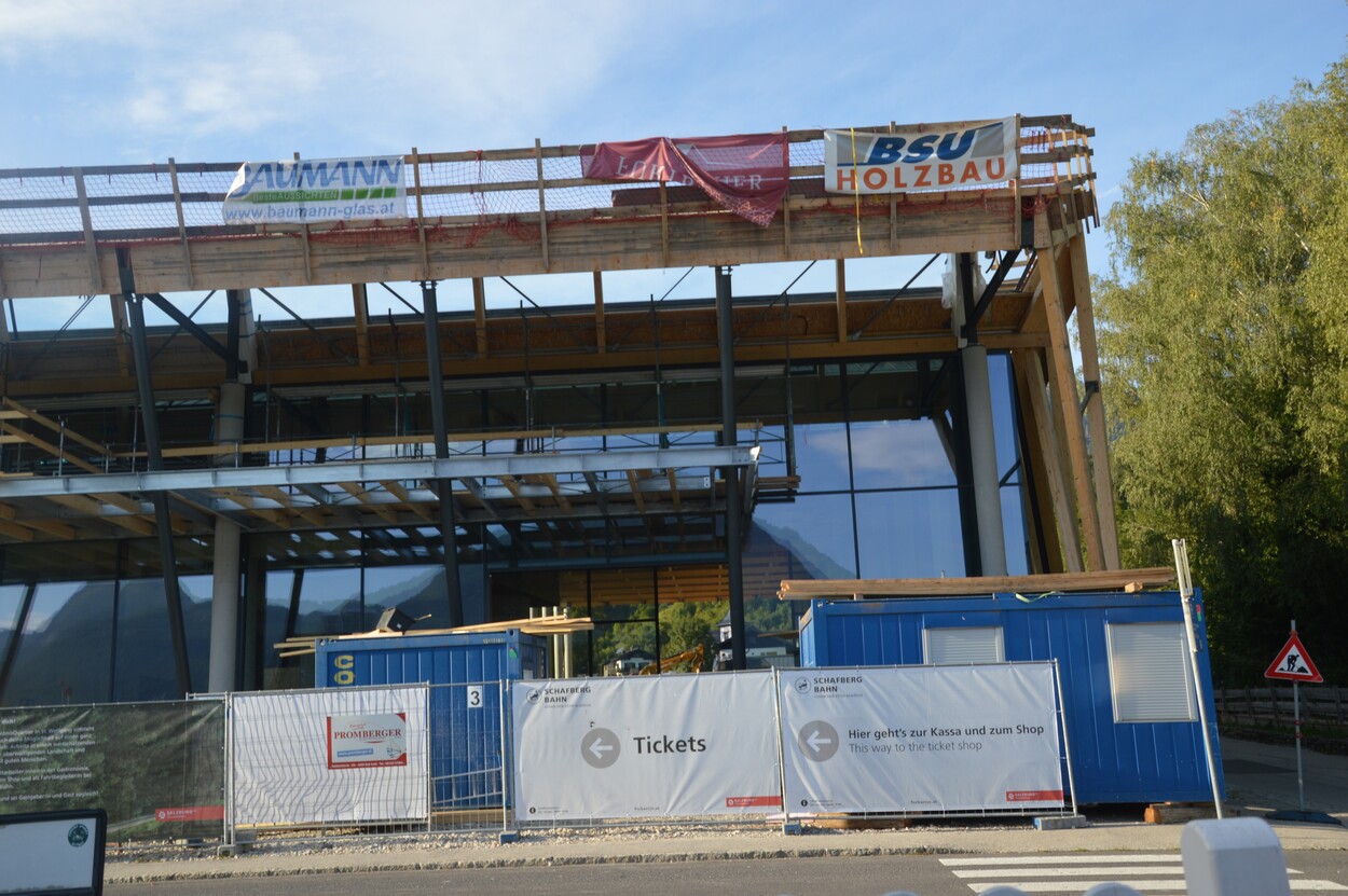 Neue Talstation für die Schafbergbahn