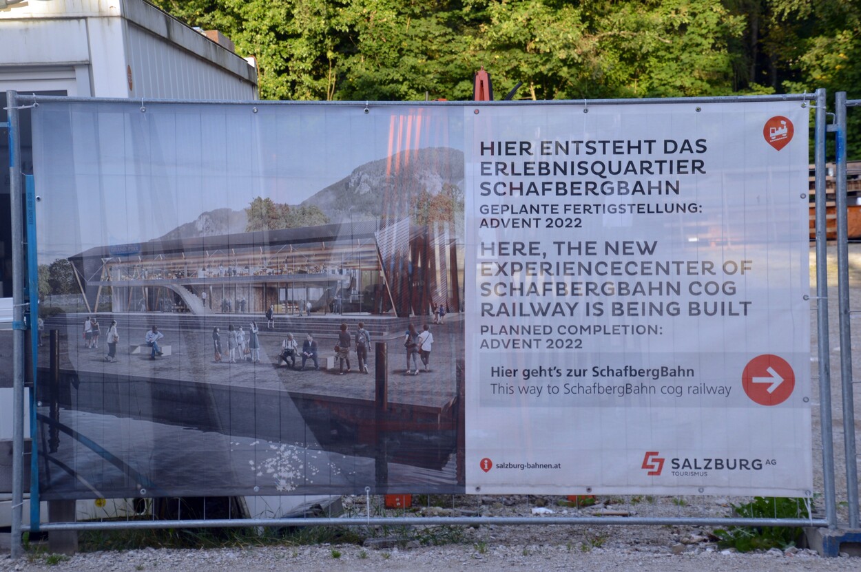 Neue Talstation für die Schafbergbahn