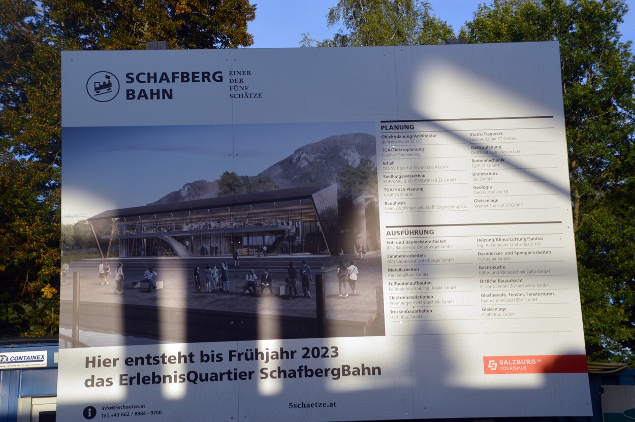 Neue Talstation für die Schafbergbahn