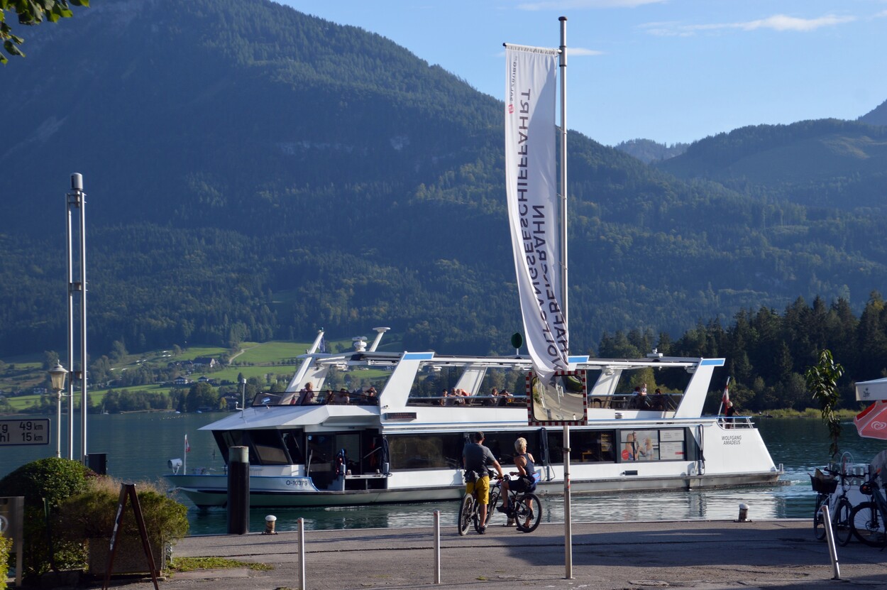 Spätsommerlich Wolfgangsee Schifffahrt