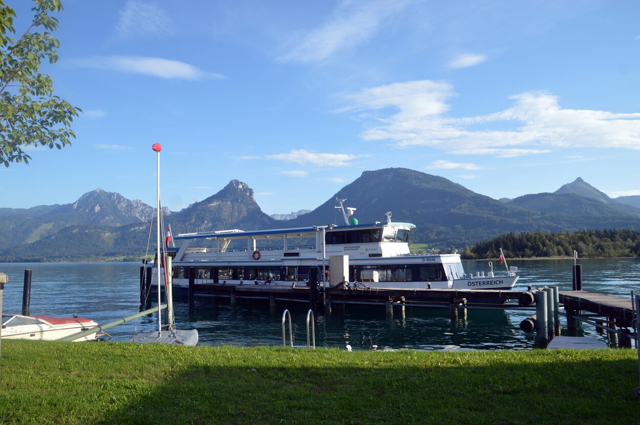 Spätsommerlich Wolfgangsee Schifffahrt