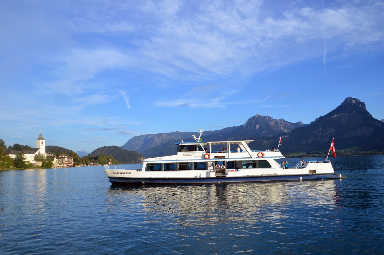 Spätsommerlich Wolfgangsee Schifffahrt