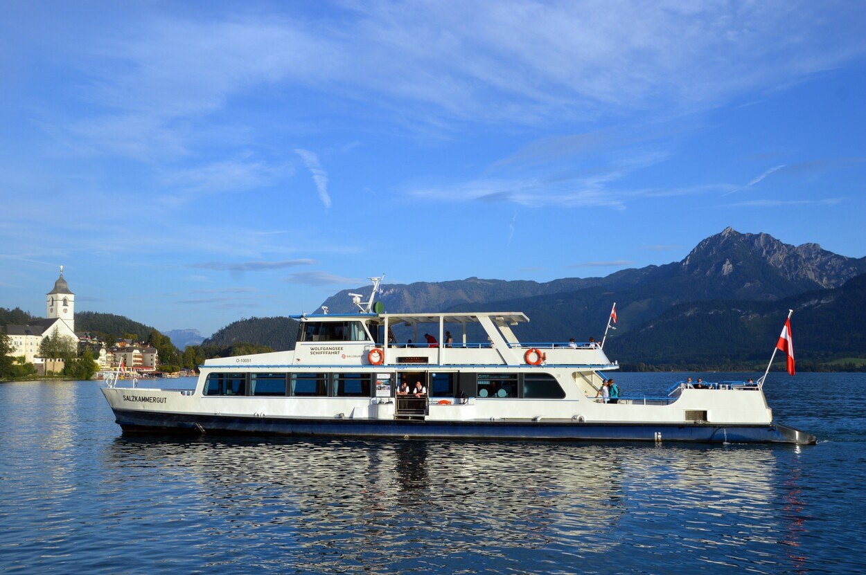 Spätsommerlich Wolfgangsee Schifffahrt
