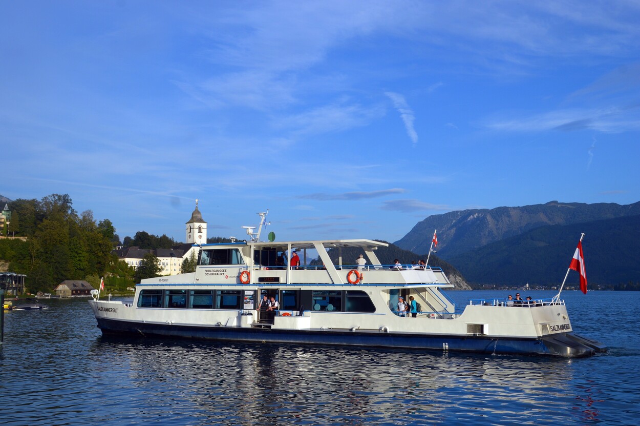 Spätsommerlich Wolfgangsee Schifffahrt
