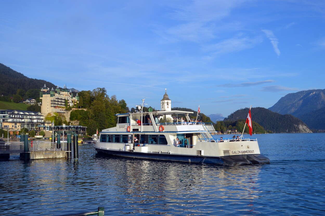 Spätsommerlich Wolfgangsee Schifffahrt