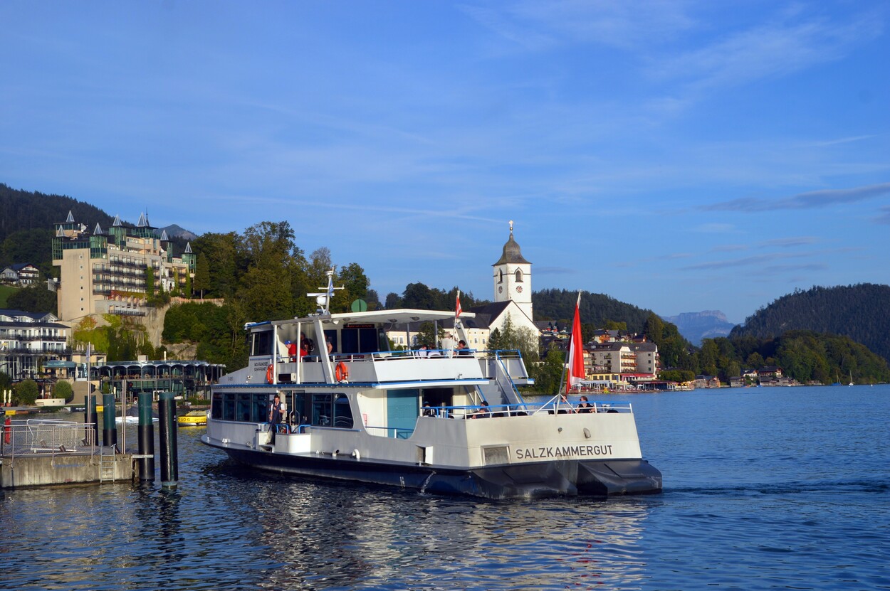 Spätsommerlich Wolfgangsee Schifffahrt