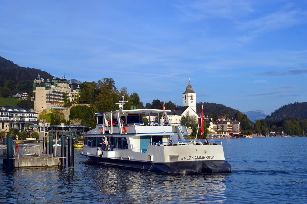 Spätsommerlich Wolfgangsee Schifffahrt