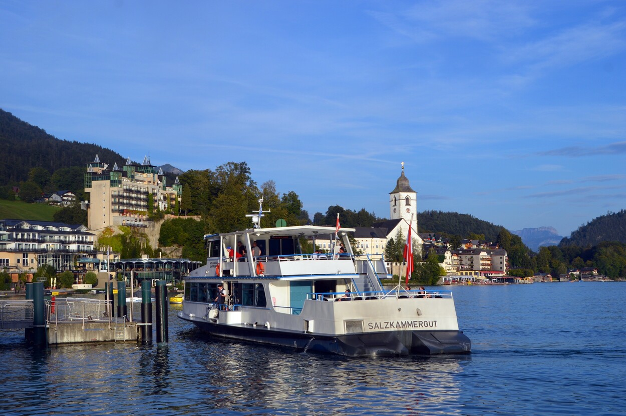 Spätsommerlich Wolfgangsee Schifffahrt