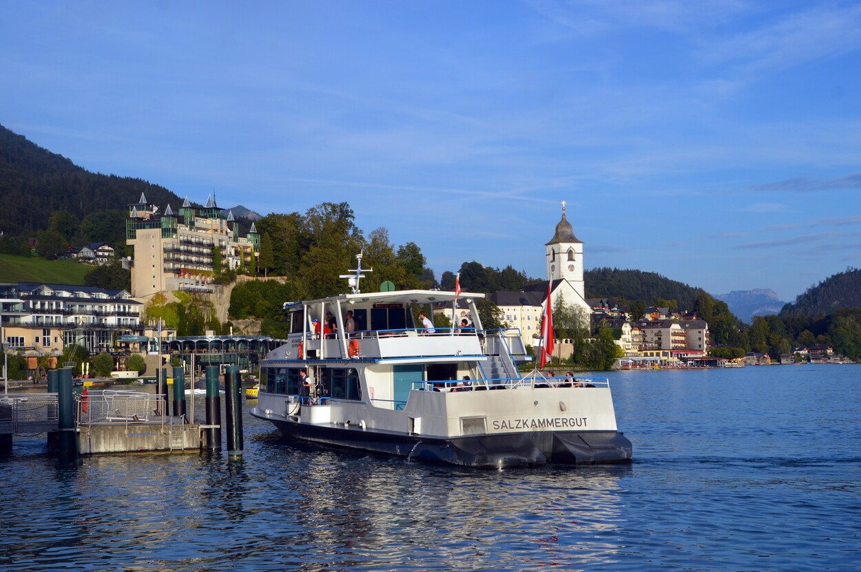 Spätsommerlich Wolfgangsee Schifffahrt