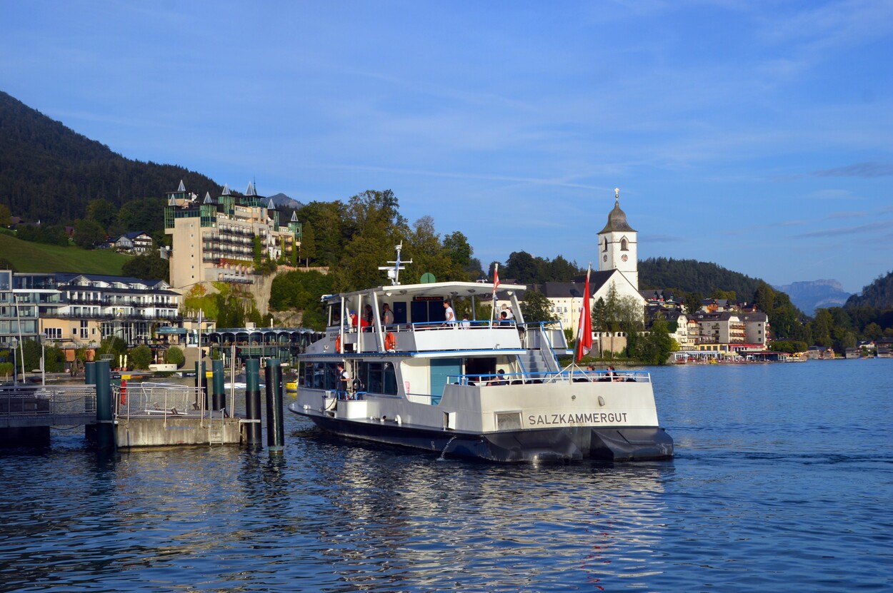 Spätsommerlich Wolfgangsee Schifffahrt