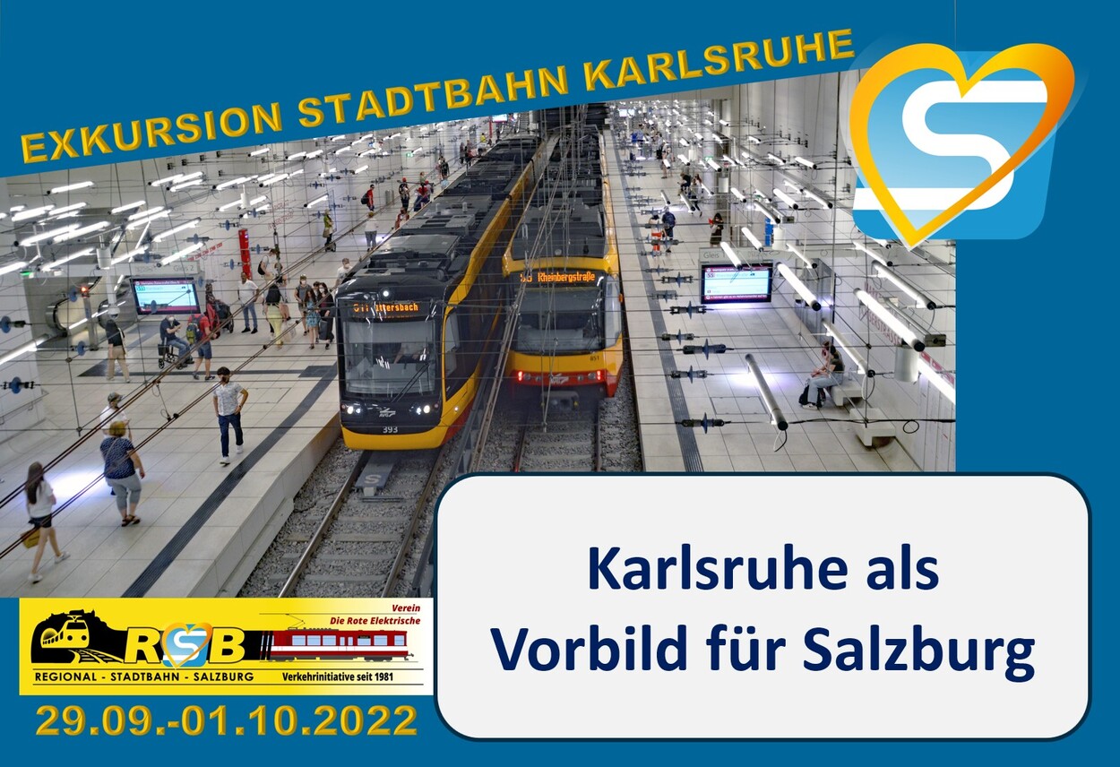 Karlsruhe als Vorbild für Salzburg – eine Exkursion