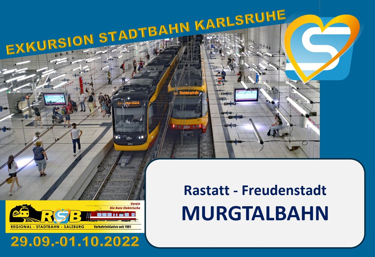 Titelbilder Exkursion Stadtbahn Karlsruhe 2022 Teilberichte Reisebüchlein