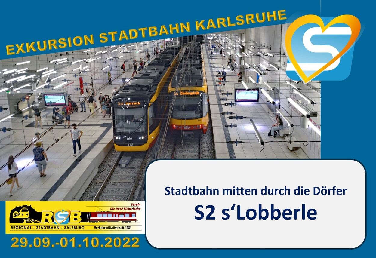 Titelbilder Exkursion Stadtbahn Karlsruhe 2022 Teilberichte Reisebüchlein