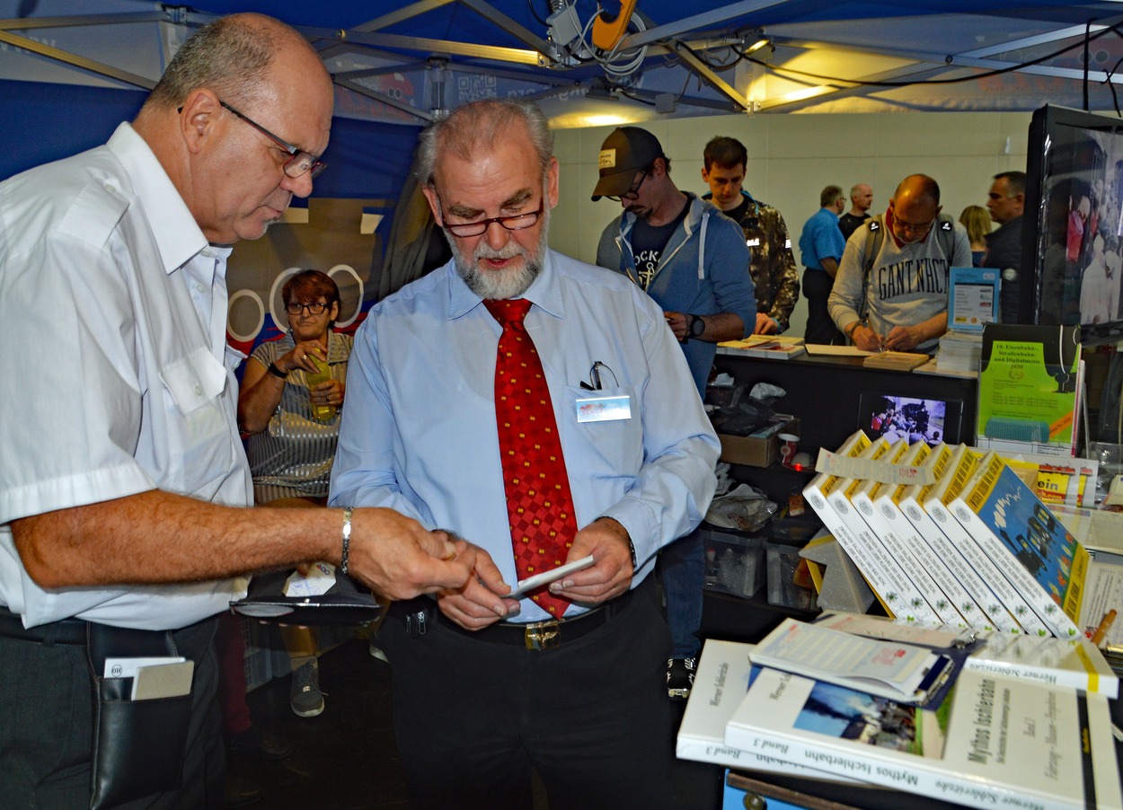 Club Salzkammergut-Lokalbahn Info-Stand Modellbau-Messe 2019