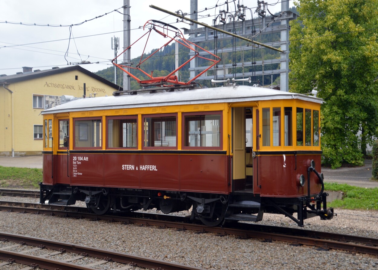 Sonderfahrt auf der Atterseebahn